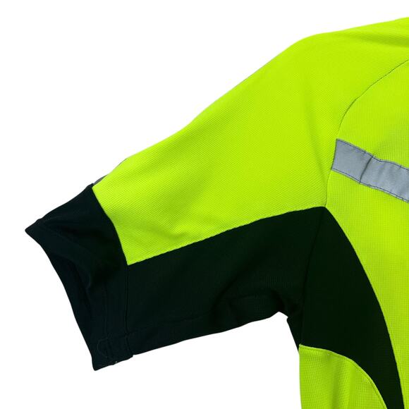Aero Tech Designs Cyclewear Jersey Men M Cycling Shirt Short Sleeve Reflective - Picture 4 of 13